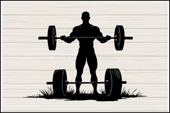 Gym Fitness Tools Vector for Crafts and Graphics