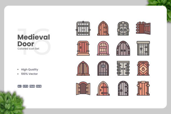 Medieval Door Colored Icons: A Designer's Real-World Embroidery Review