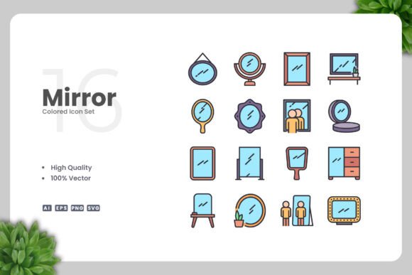 Mirror Colored Icons: A Designer's Review of Modern Graphics