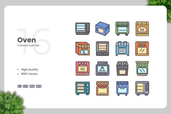 Oven Colored Icons: A Publisher's Review of Modern Graphics and Icons
