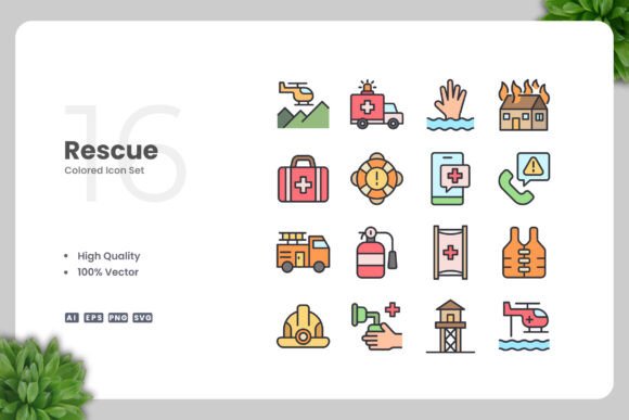 Rescue Colored Icons: A Graphic Designer's Review for Sellers